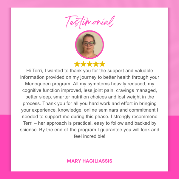 Testimonial - Terri Batsakis