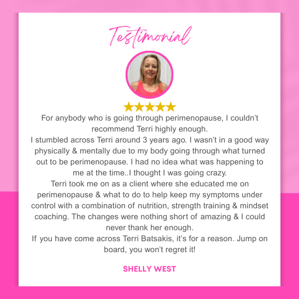 Testimonial - Terri Batsakis
