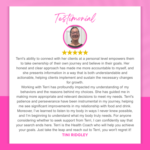 Testimonial - Terri Batsakis